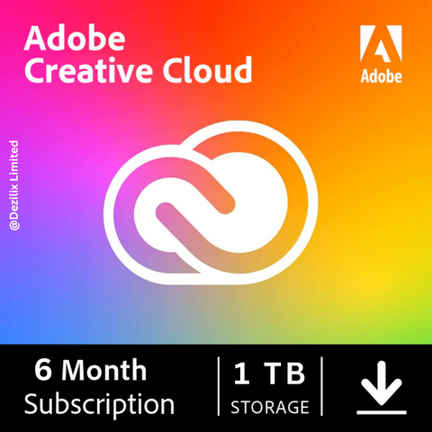 Adobe Creative Cloud - 6 Months
